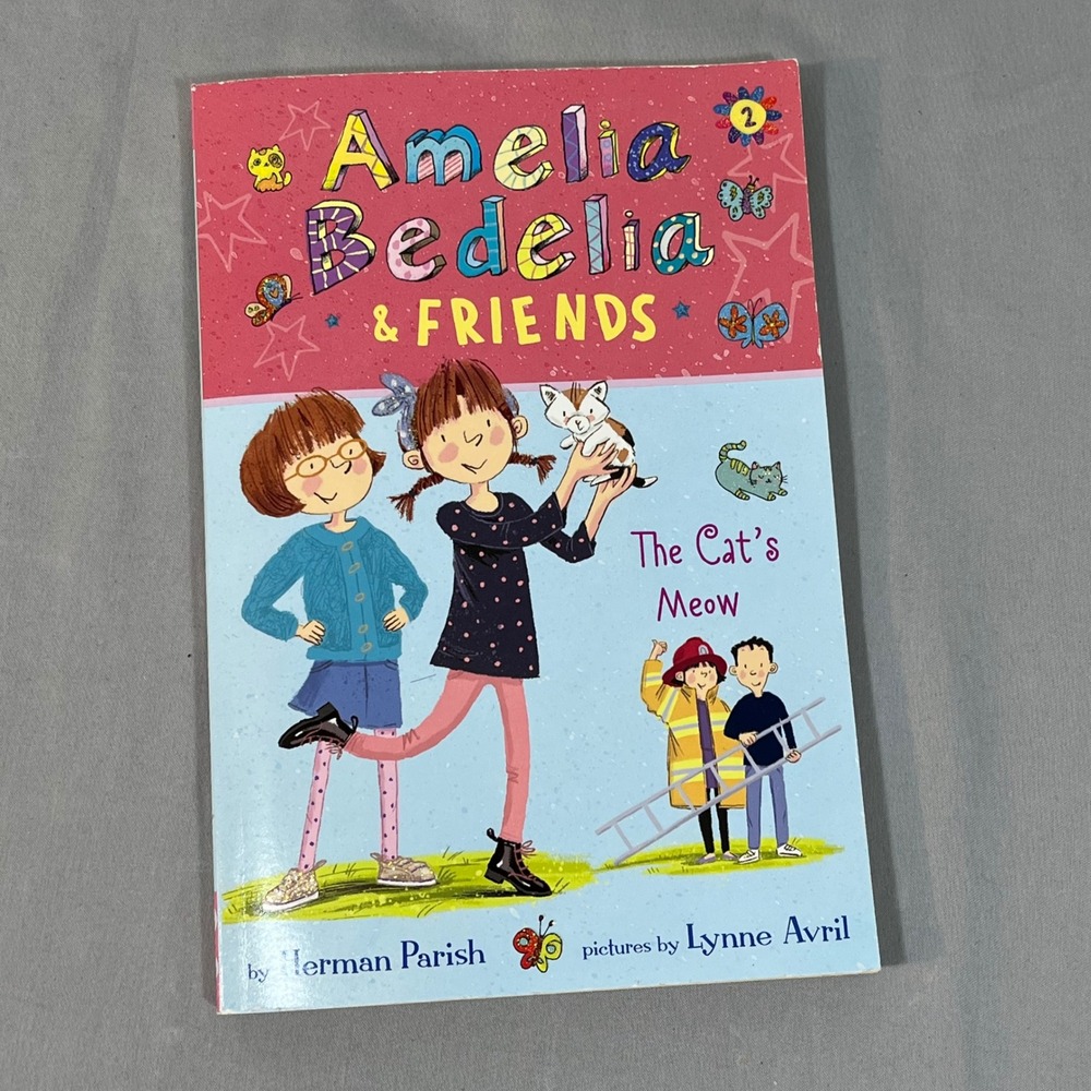 Amelia Bedelia & Friends The Cat's Meow Herman Parish Paperback Book